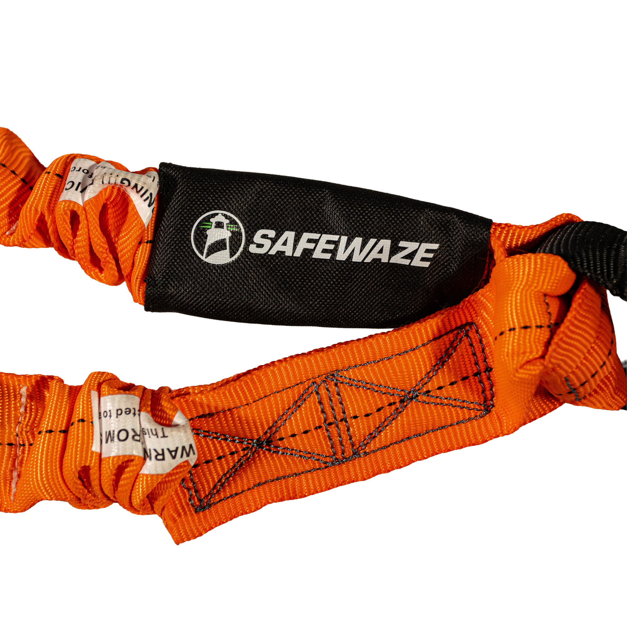 Safewaze V-Line 6 ft Stretch Internal Energy Absorbing Lanyard, Twin Leg from Columbia Safety